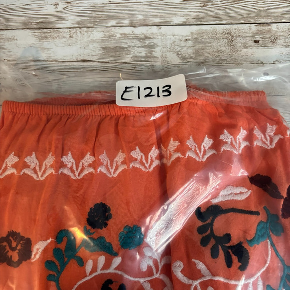 Y2k Rue21 Romper Small Embroidered Boho Hippie Sexy Mini Retro Cottage Vintage - Picture 8 of 8